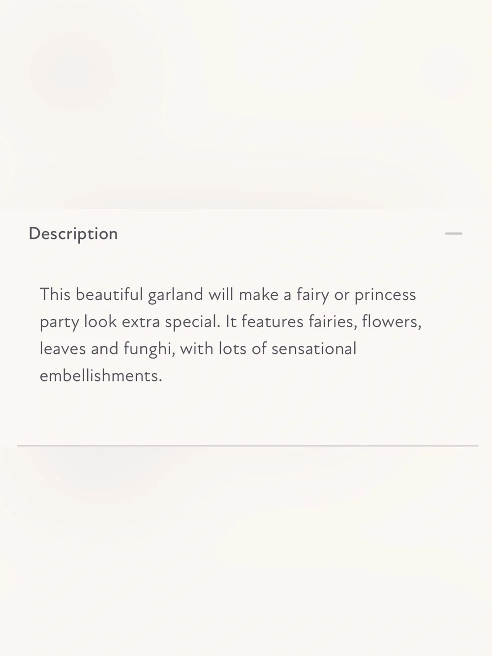 MERI MERI Fairy Garland Set